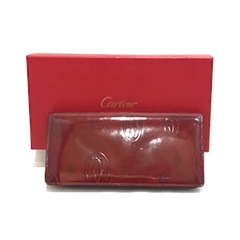 カルティエ　ハッピーバースデー　２つ折り長財布