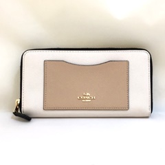 コーチ　ラウンドファスナー　長財布